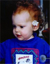 Kate with a Flower in her hair
